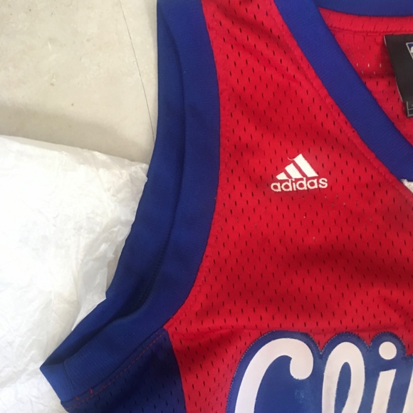 Men’s Vintage Blake Griffin 32 Red Adidas Jersey Los Angeles Clippers Sz Small - Picture 9 of 16